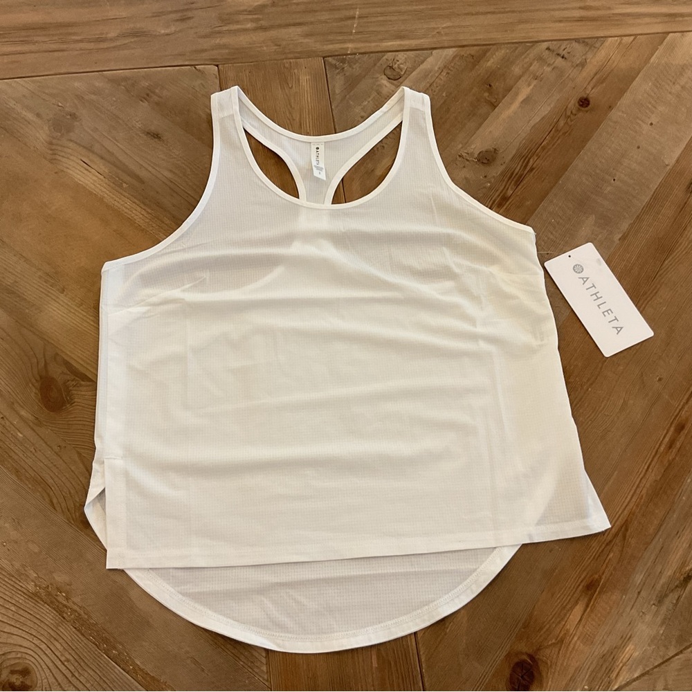 Athleta Women's White Tank Top